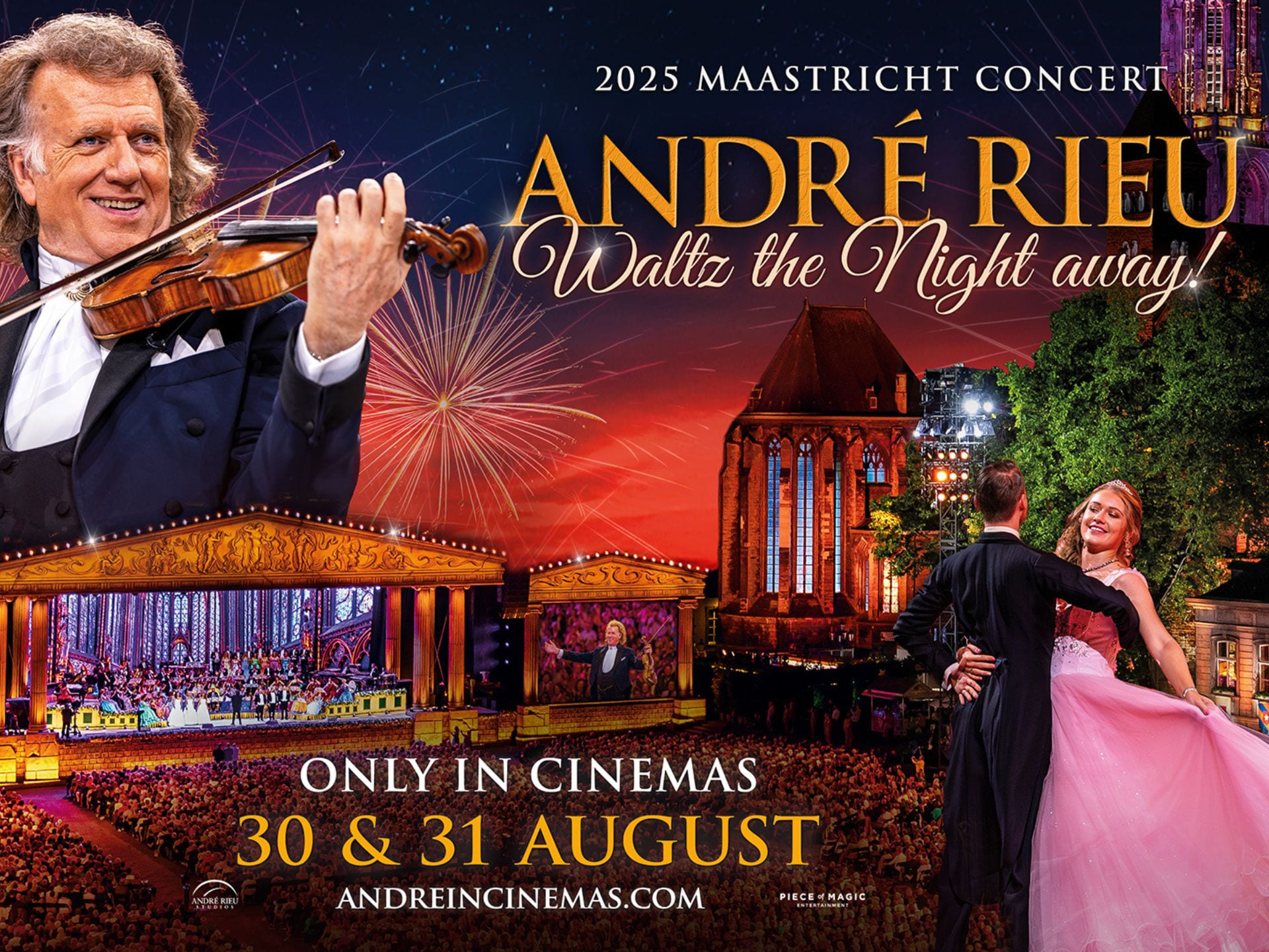 André Rieu 2025 Maastricht Concert Waltz the Night Away
